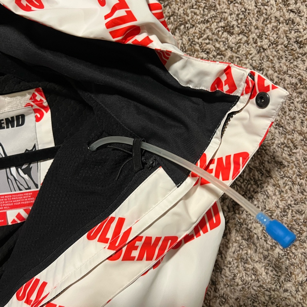 Full Send White and Red Jacket - Picture 4 of 4